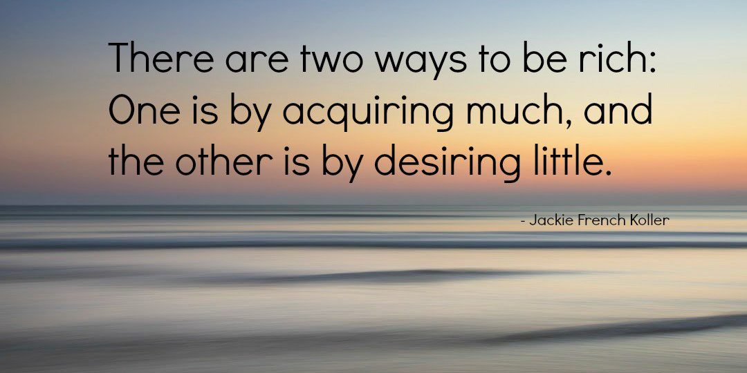 201918 Leven vanuit genoegheid leven vanuit genoegheid