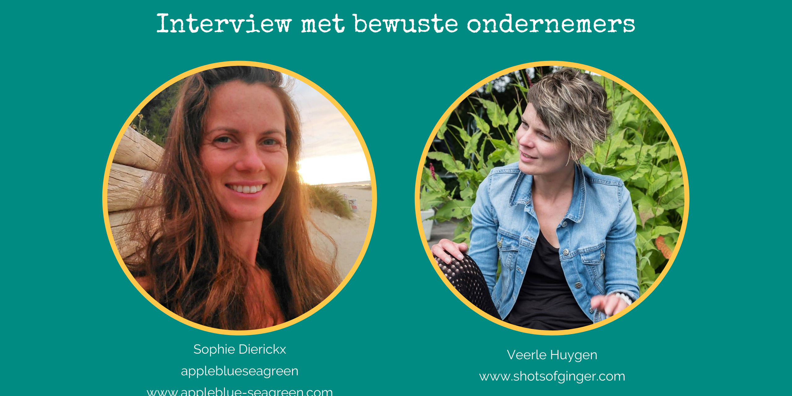 Interview bewuste ondernemers Veerle Huygen 20 feb 2020 afbeelding interview bewuste ondernemers