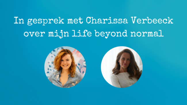 in gesprek met Charissa Verbeeck